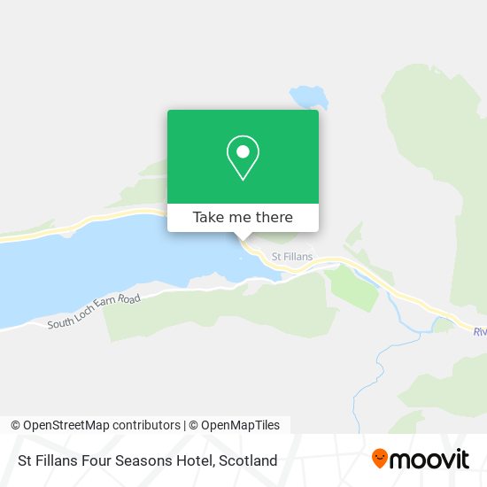 St Fillans Four Seasons Hotel map