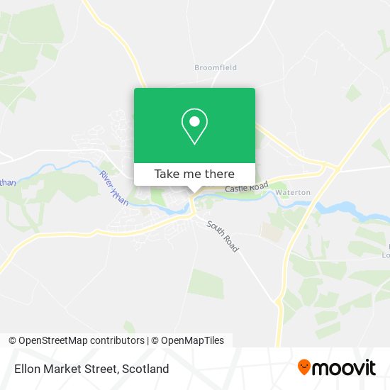 Ellon Market Street map