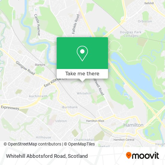 Whitehill Abbotsford Road map