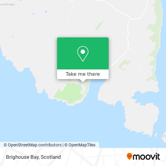 Brighouse Bay map