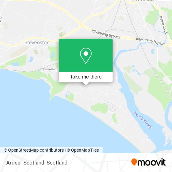Ardeer Scotland map