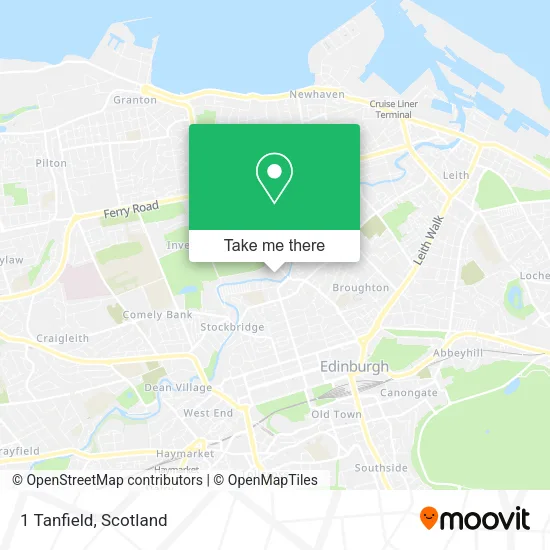 1 Tanfield map