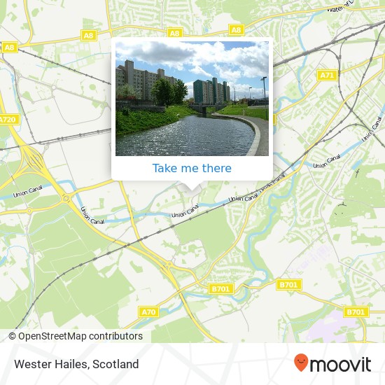 Wester Hailes map
