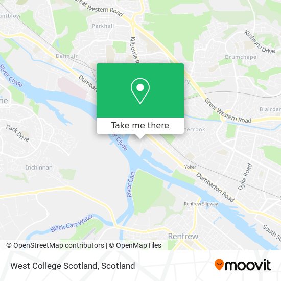 West College Scotland map