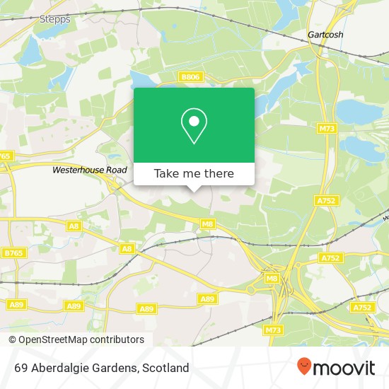 69 Aberdalgie Gardens map