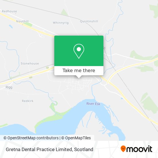 Gretna Dental Practice Limited map