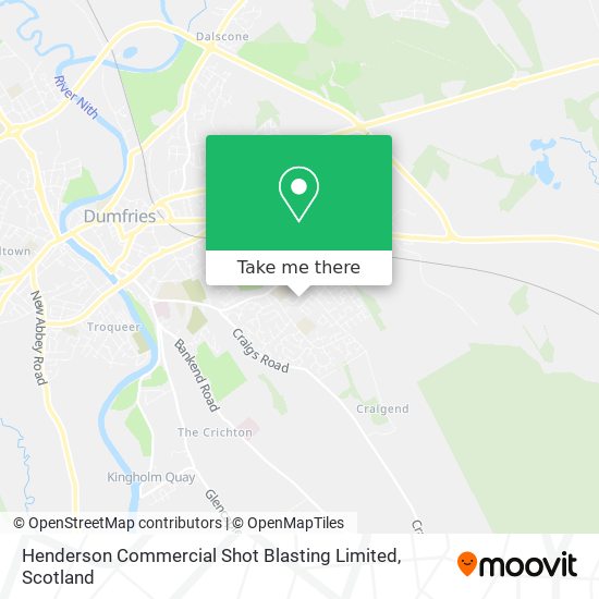 Henderson Commercial Shot Blasting Limited map