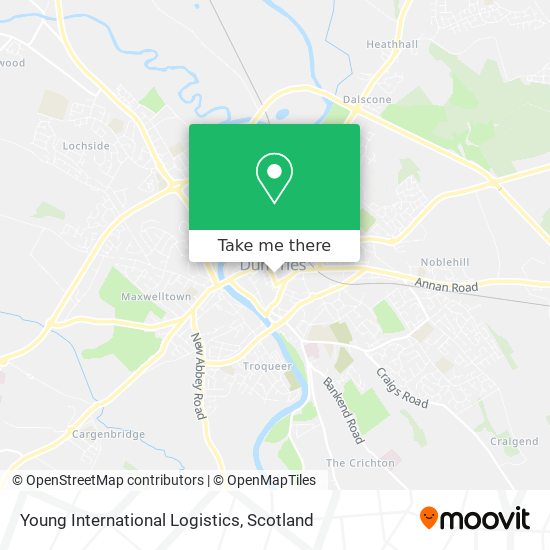 Young International Logistics map