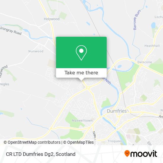 CR LTD Dumfries Dg2 map