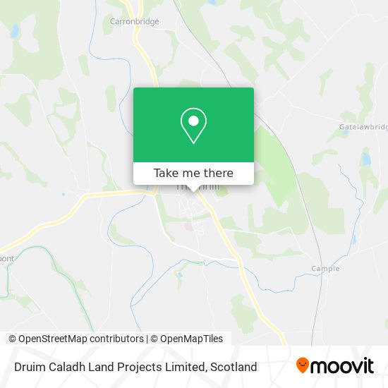 Druim Caladh Land Projects Limited map