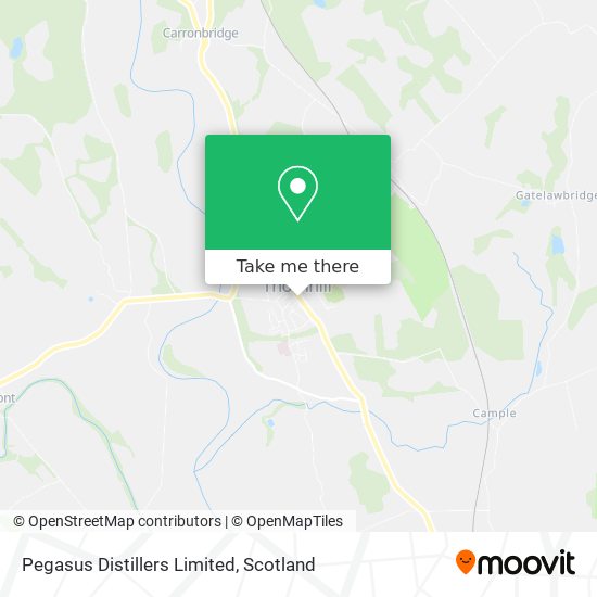Pegasus Distillers Limited map