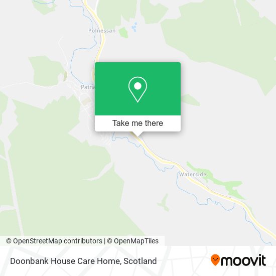 Doonbank House Care Home map