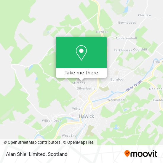 Alan Shiel Limited map