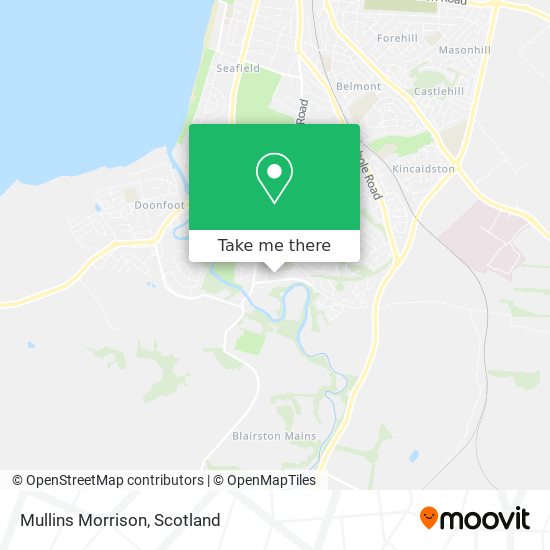 Mullins Morrison map