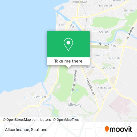 Allcarfinance map