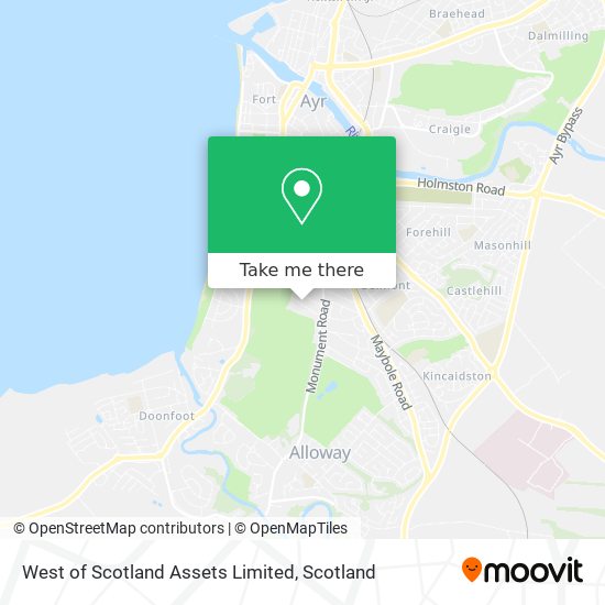 West of Scotland Assets Limited map