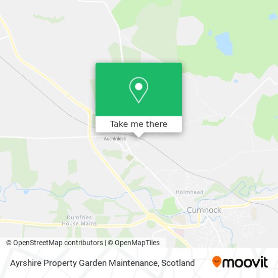 Ayrshire Property Garden Maintenance map