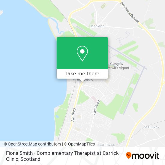 Fiona Smith - Complementary Therapist at Carrick Clinic map