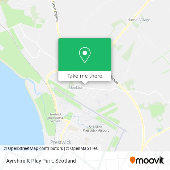 Ayrshire K Play Park map