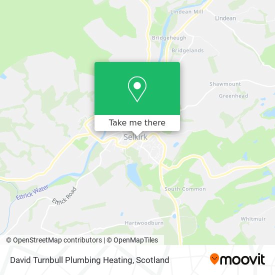 David Turnbull Plumbing Heating map