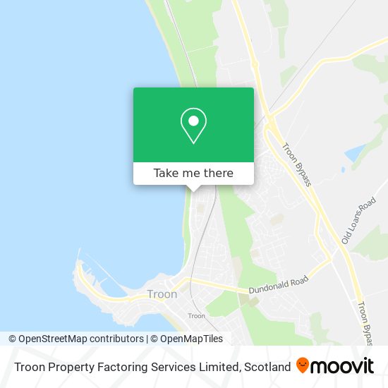 Troon Property Factoring Services Limited map