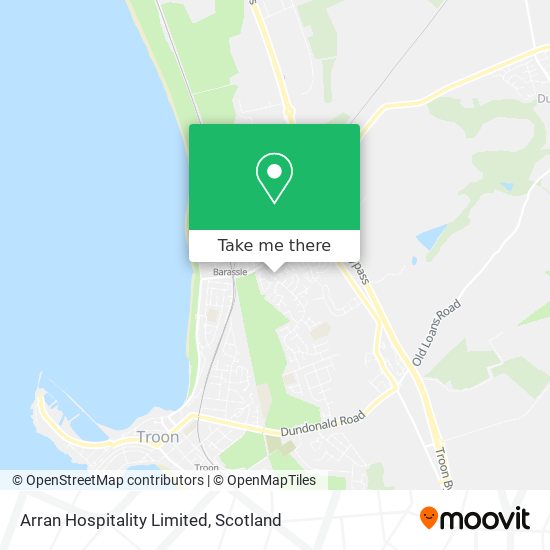 Arran Hospitality Limited map