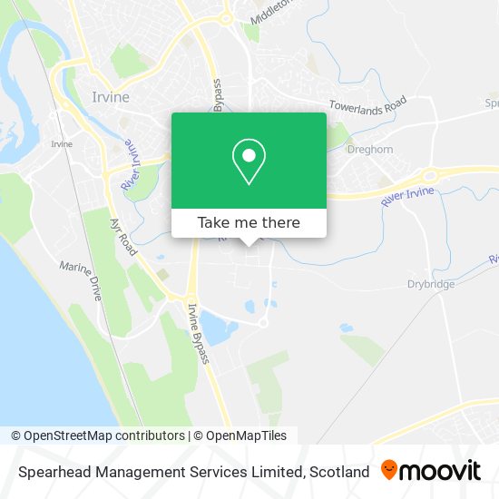 Spearhead Management Services Limited map