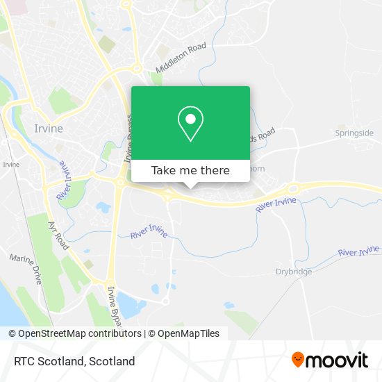 RTC Scotland map