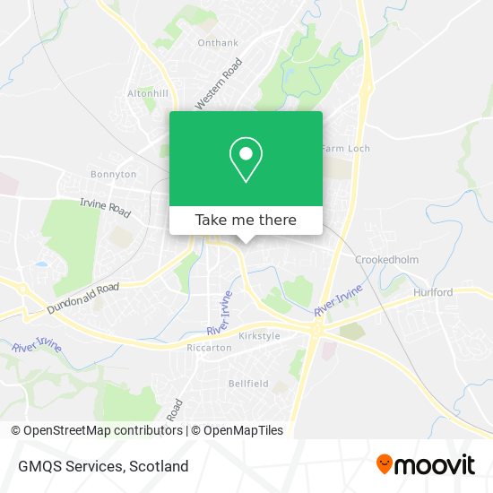GMQS Services map