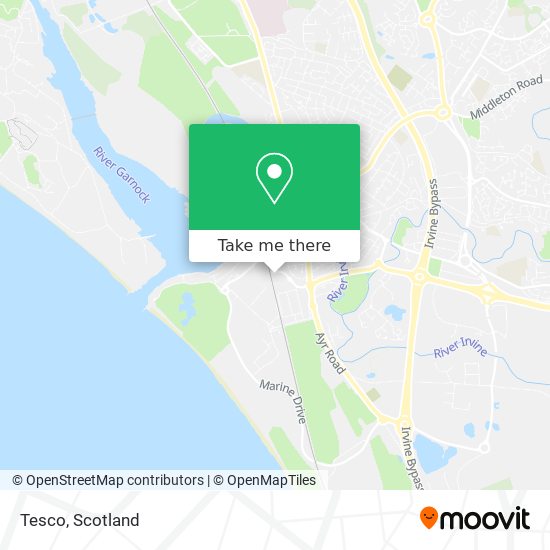 Tesco map