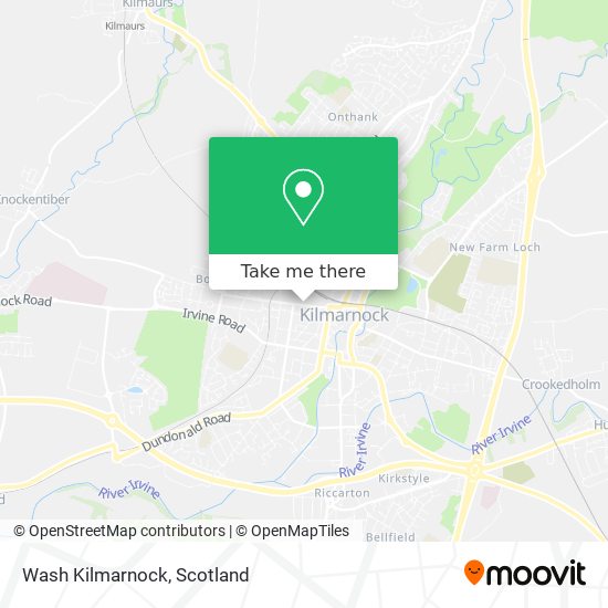 Wash Kilmarnock map