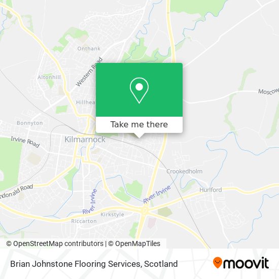 Brian Johnstone Flooring Services map