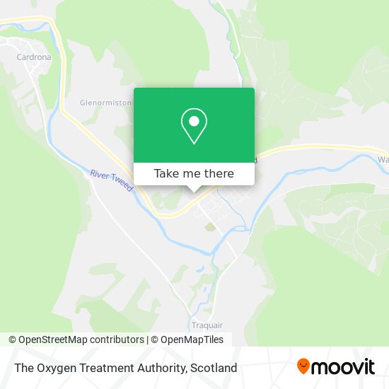 The Oxygen Treatment Authority map