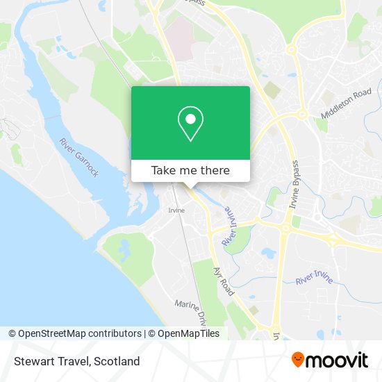 Stewart Travel map