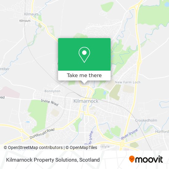Kilmarnock Property Solutions map