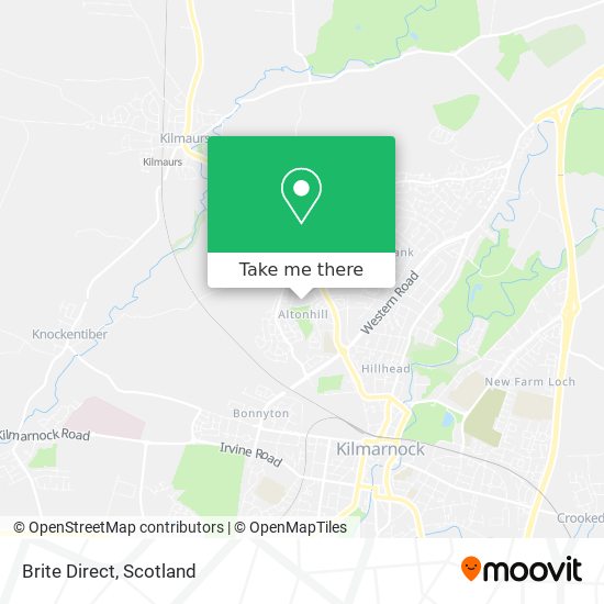Brite Direct map