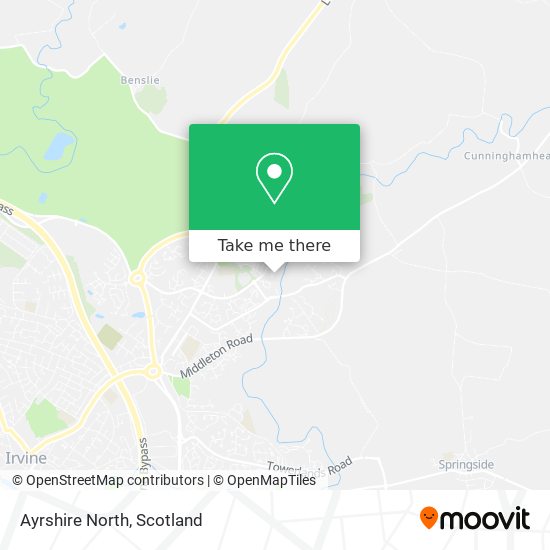 Ayrshire North map