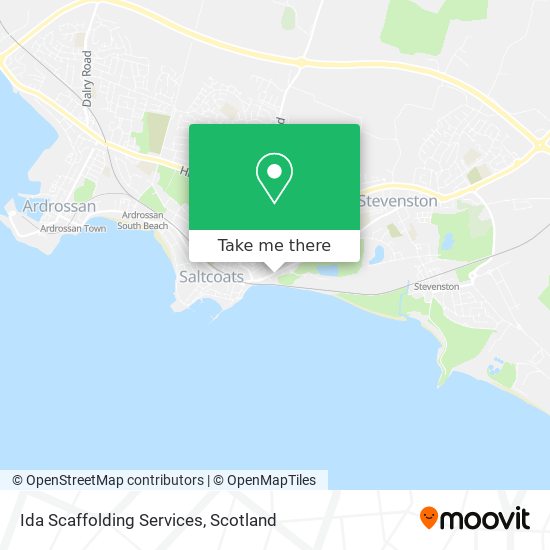 Ida Scaffolding Services map