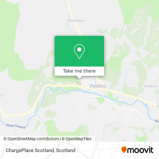 ChargePlace Scotland map