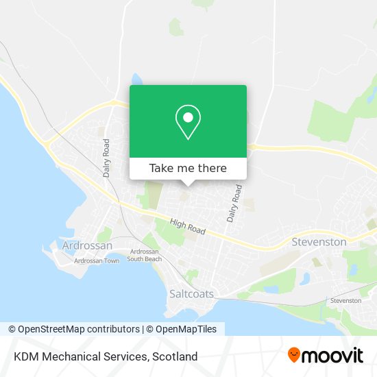 KDM Mechanical Services map