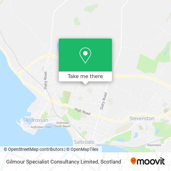 Gilmour Specialist Consultancy Limited map