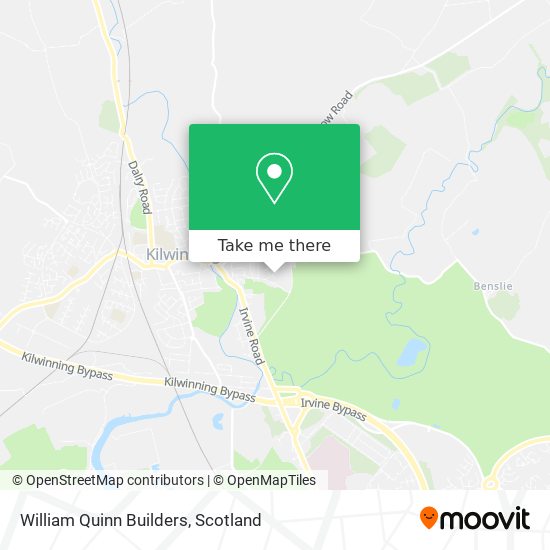 William Quinn Builders map