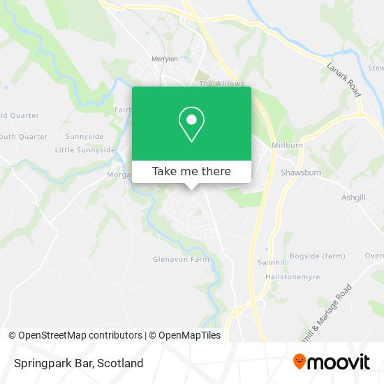 Springpark Bar map