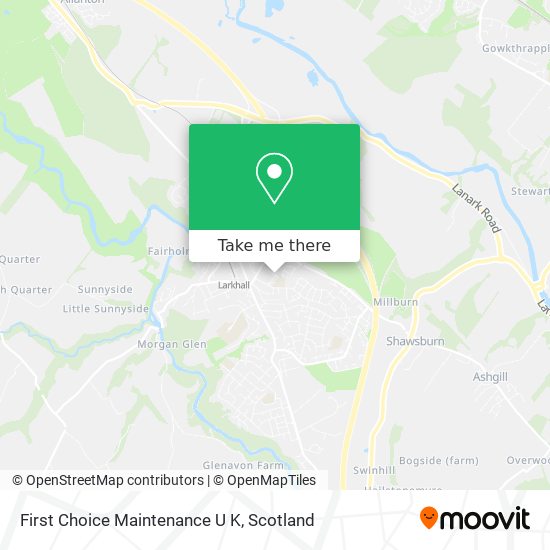 First Choice Maintenance U K map