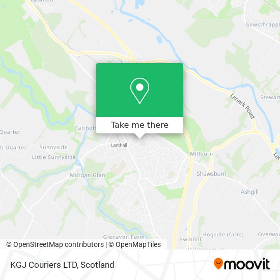 KGJ Couriers LTD map