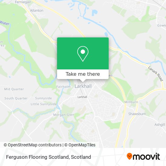 Ferguson Flooring Scotland map