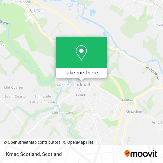 Kmac Scotland map
