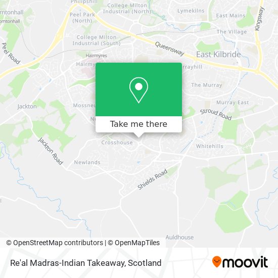 Re'al Madras-Indian Takeaway map