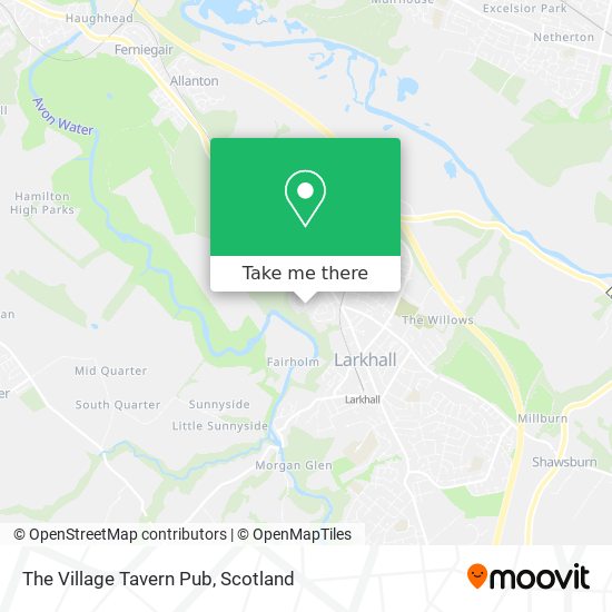 The Village Tavern Pub map