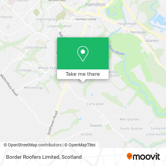 Border Roofers Limited map